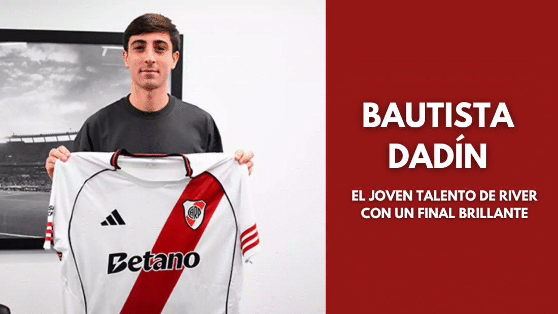 Bautista Dadín: El joven talento de River con un final brillante