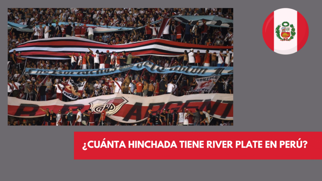 ¿Cuánta hinchada tiene River Plate en Perú?