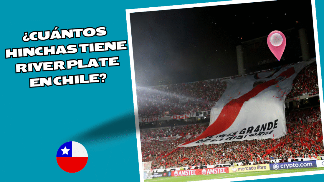 ¿Cuántos hinchas tiene River Plate en Chile?
